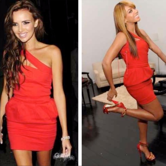 Preen by Thornton Bregazzi lace-up one shoulder mini dress - Picture 4 of 4